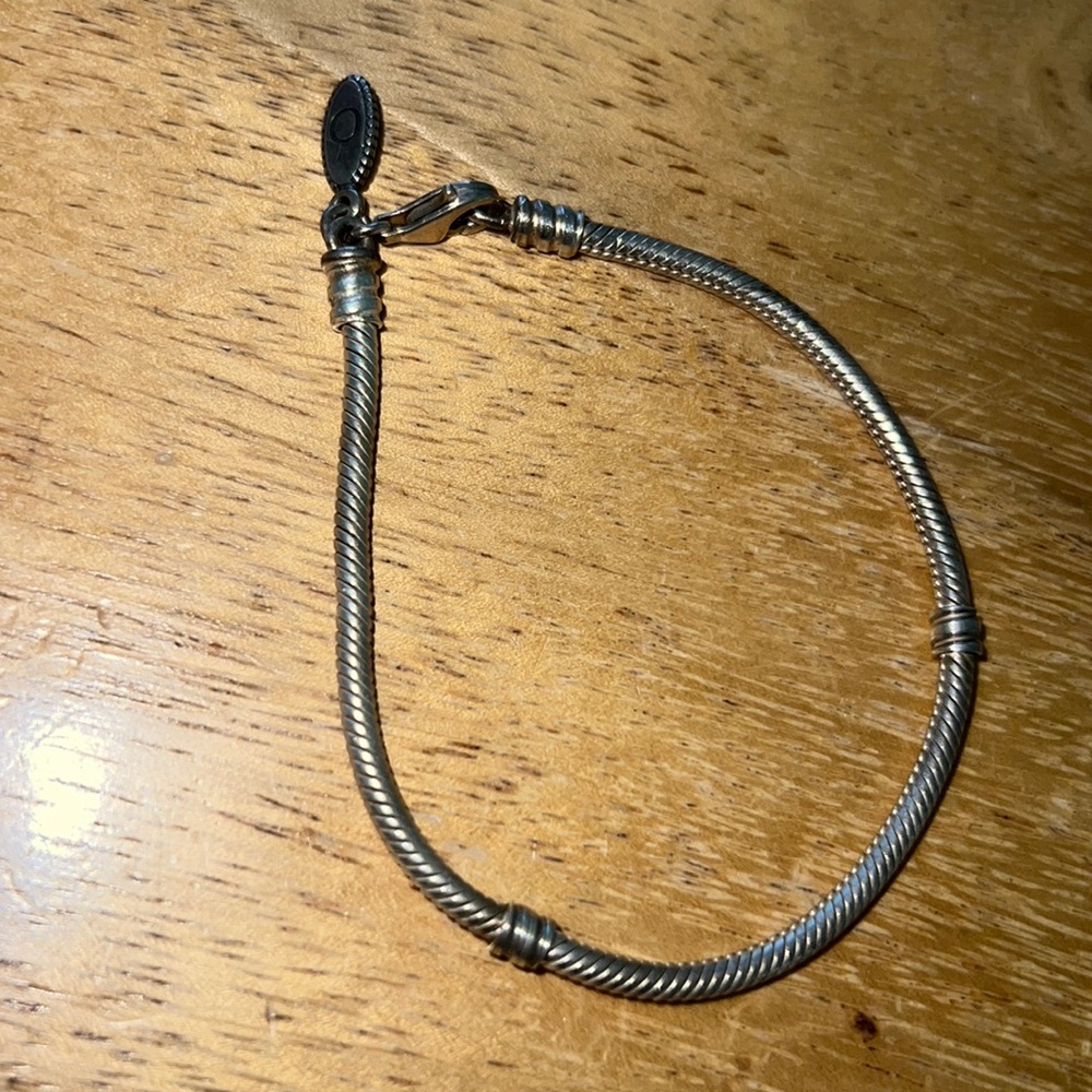PANDORA charm bracelet with clasp